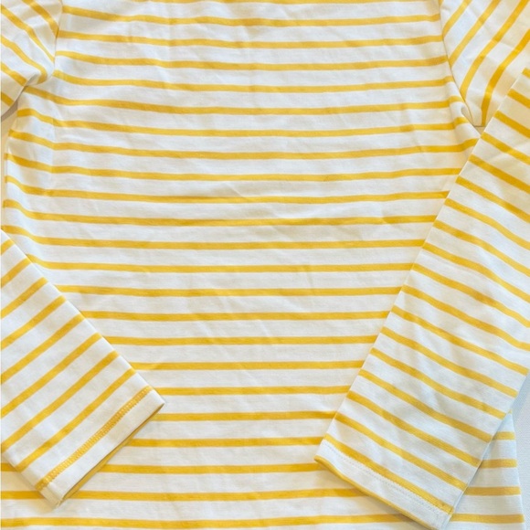 Dotty dungarees Ochre Breton Stripe Top - Picture 2 of 13